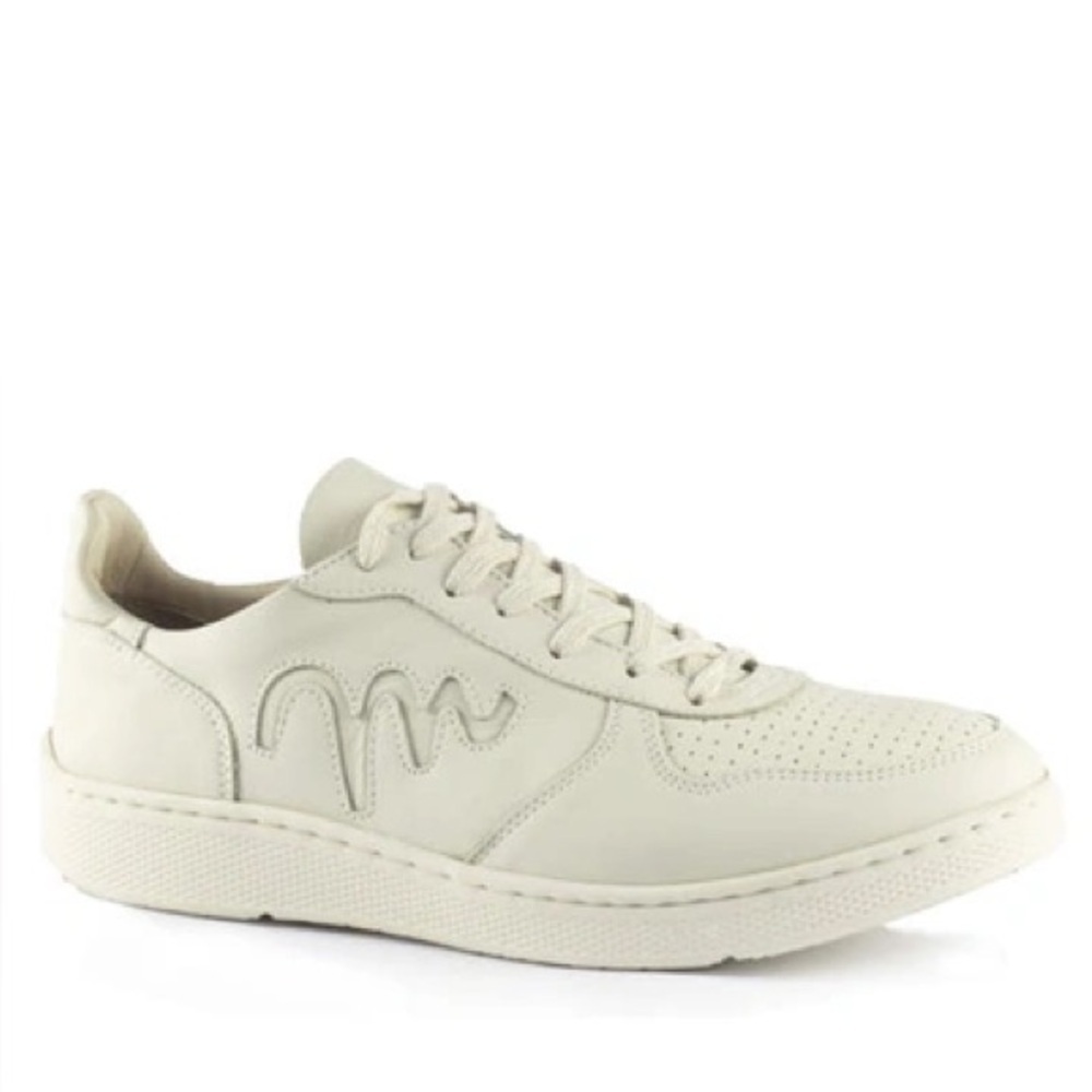 Sandro Moscoloni Movers Marlin Low Top Lace Up Sneakers Off White Womens Sz 10.5